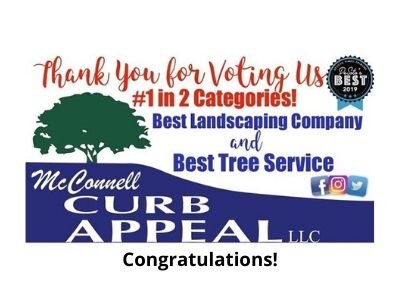 Congratulations McConnell Curb Appeal LLC on being chosen as Desoto’s BEST for 2019!