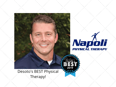 Congratulations Napoli Physical Therapy on being chosen as Desoto’s BEST for 2019!
