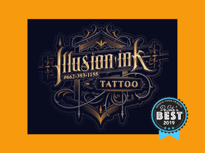Congratulations Illusion Ink Tattoo on being chosen as Desoto’s BEST for 2019!