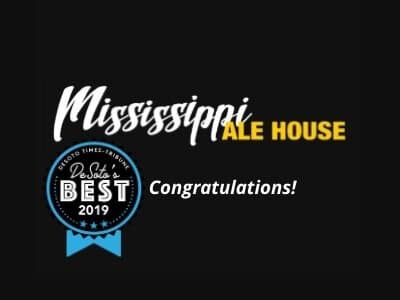 Congratulations Mississippi Ale House on being chosen as Desoto’s BEST for 2019!