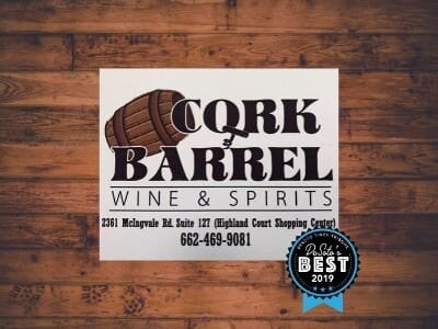 Congratulations Cork Barrel Wines & Spirits on being chosen as Desoto’s BEST for 2019!
