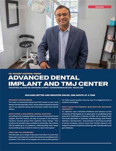 Dr. Adatrow featured on Southaven Magazine 2021