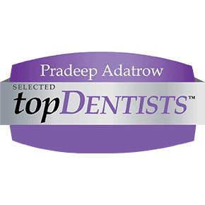 Adatrow Top Dentist Badge No Years
